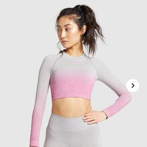 gymshark adapt seamless crop top